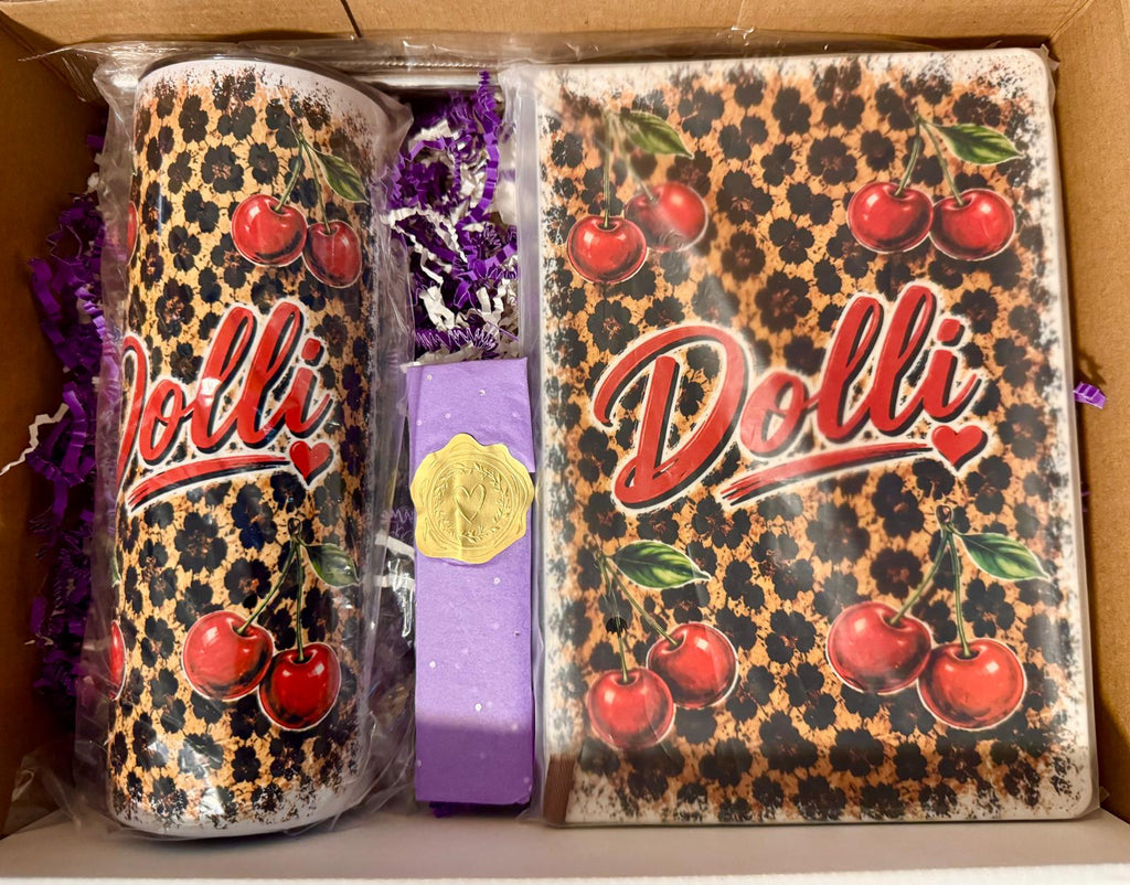 Custom Design Tumbler Gift Set