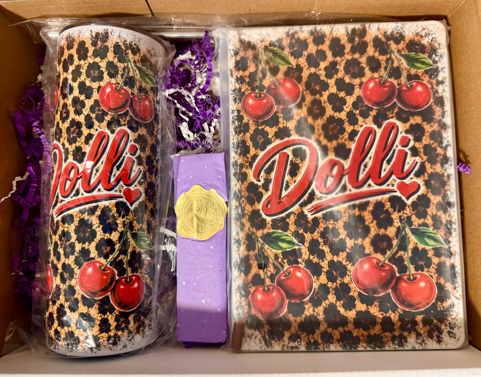 Custom Design Tumbler Gift Set